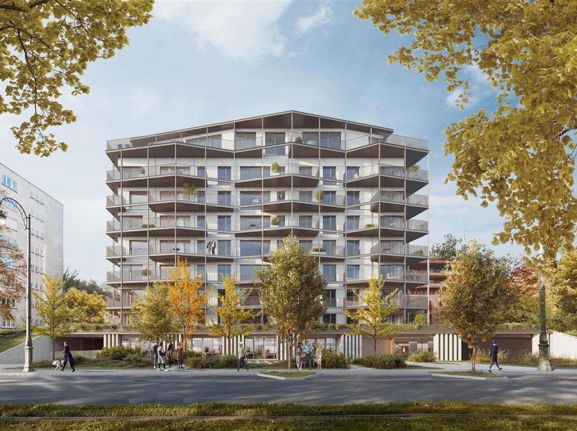 AUDERGHEM, parfaitement située sur le boulevard du Souverain, face au majestueux domaine de Val Duchesse et à proximité des étangs Mellaerts et du par