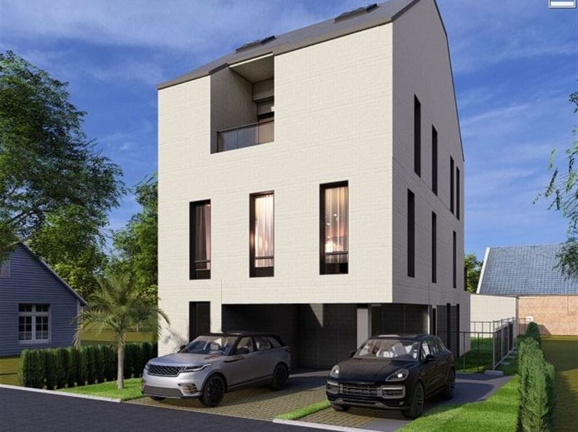 3 NIEUWBOUWAPPARTEMENTEN GELEGEN IN EEN DOODLOPENDE STRAAT IN HET CENTRUM VAN WOLVERTEM<br />
LIGGING<br />
Dit nieuwbouwproject gelegen te Moerhof, v