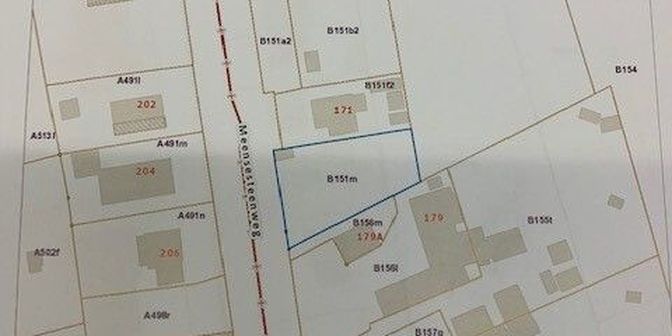 Grond te koop in Meensesteenweg 171-179 bus GROND, 8890 Dadizele