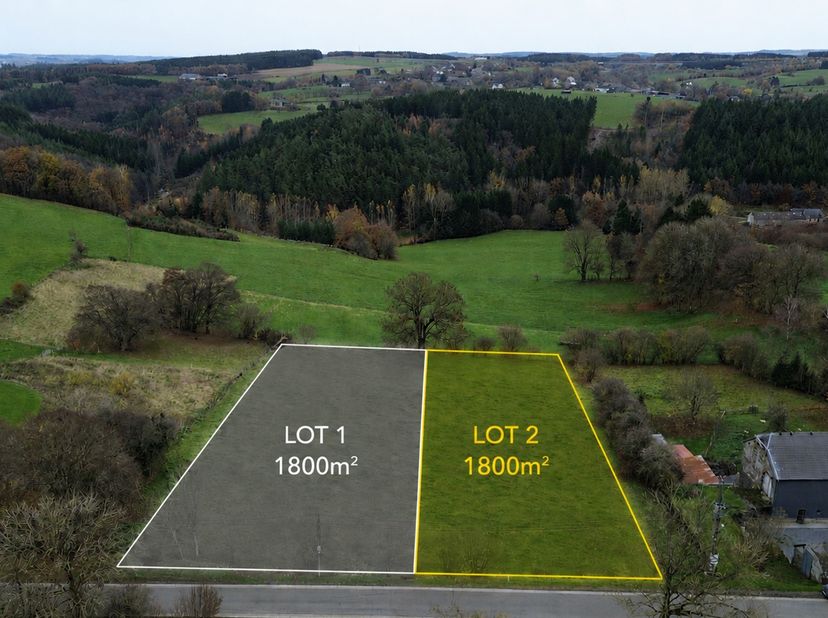 Terrain à vendre à Velllereux,
                    6663 Mabompré