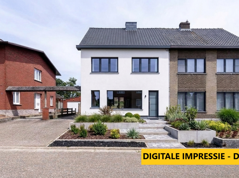 Deze op te frissen/te renoveren woning is gelegen in Mol-Ezaart, in een aangename en groene omgeving, met een vlotte verbinding naar de Zuiderring. De
