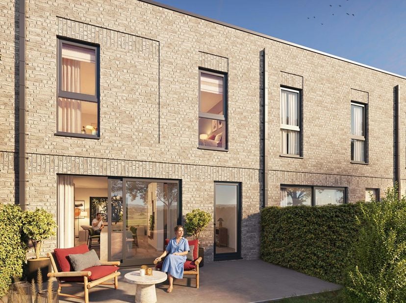 Ruime gezinswoning met grote tuin in Verger V