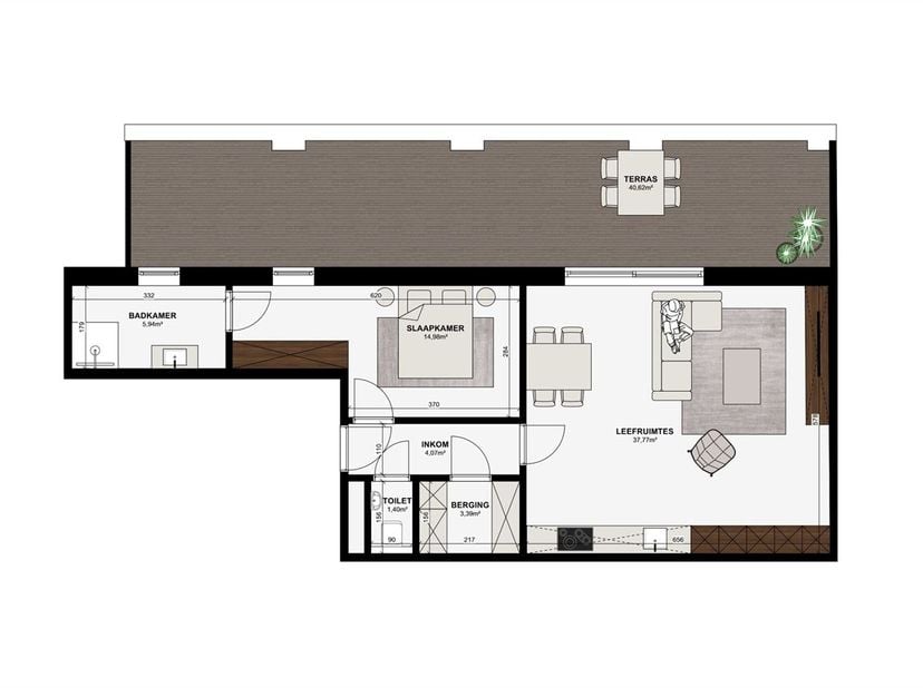 Appartement te koop
                    in 3200 Aarschot