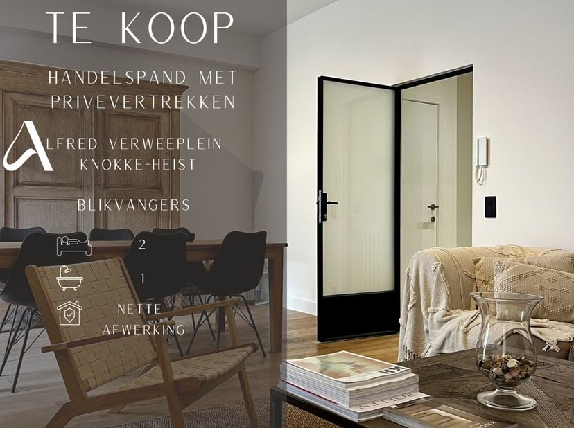 Bedrijfsvastgoed te koop in Alfred Verweeplein 17,
                    8300 Knokke