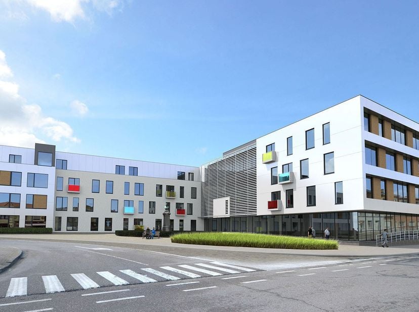 Zorgeloos wonen of beleggen in het centrum van Tienen?<br />
De site "De 2 Poorten" heeft een uitstekende ligging in een residentiële wijk in het stad