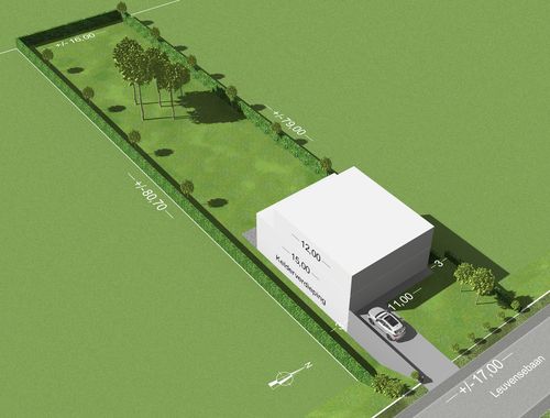                                         Bouwgrond te koop in Ottenburg, € 275.000
