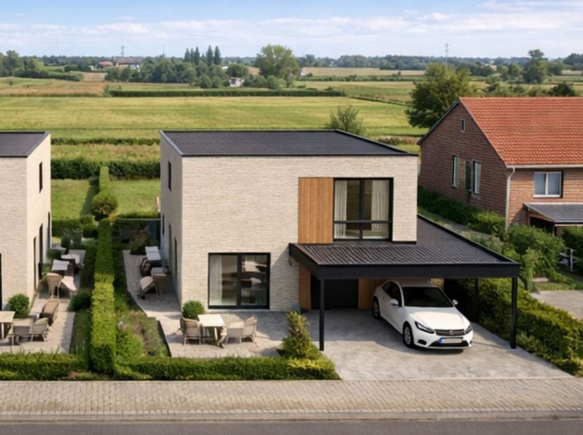- Projectgrond voor woonst/vrije beroepen/kantoor (geen verplichting tot woonst)<br />
- Ideale ligging met vlotte verbinding: Bruggestraat 641 in Men