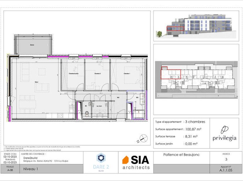 Appartement à vendre à Rue de la Bure aux Femmes,
                    4000 Glain