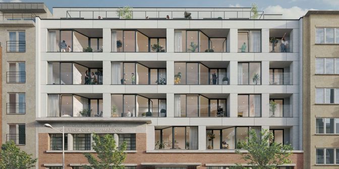 Appartement te koop in Avenue du Cimetière de Bruxelles 114-124 bus 03.02, 1140 Evere