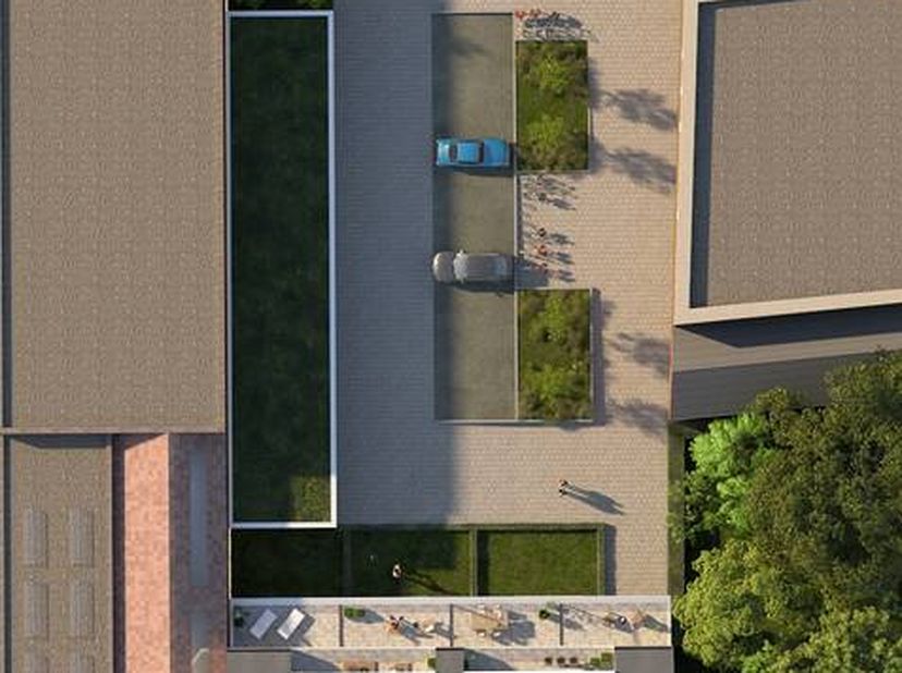 Deze bovengrondse staanplaats is gelegen in het nieuwbouwproject residentie Twins, aan de expo van Waregem.<br />
<br />
Bent u op zoek naar een boven
