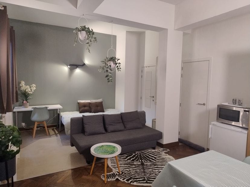 Au cœur du centre historique et animé de Louvain, plus précisément dans la rue commerçante la plus conviviale et exclusive, la Mechelsestraat, avec se