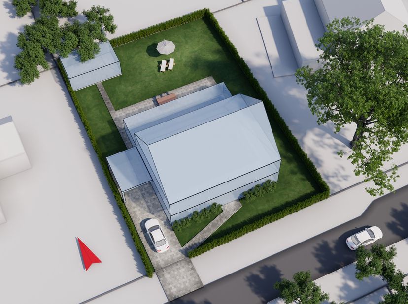 Dit uitzonderlijk perceel (lot 3) is gelegen in de gegeerde buurt Berkenveld met toegang via de Europalaan. Dankzij de unieke combinatie van rust, nat