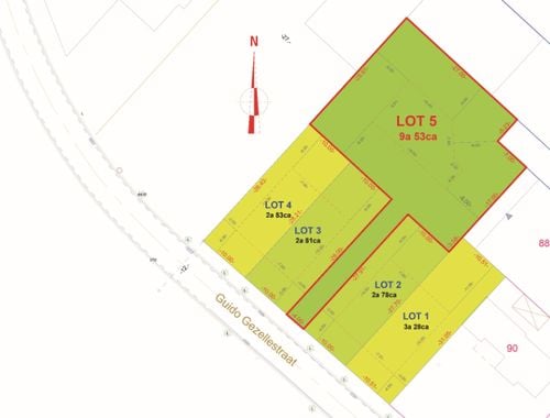                                         Terrain à bâtir à vendre à Ooigem, € 249.000

