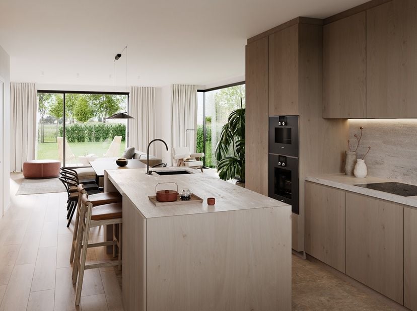 115 maisons neuves durables à vendre à Leffinge<br />
À proximité de Middelkerke et d'Ostende, vous découvrirez 't Cleygoed, un lotissement unique de