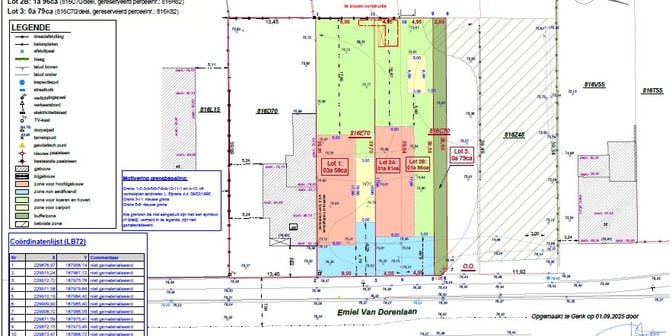 Grond te koop in Emile Van Dorenlaan zn, 3600 Genk