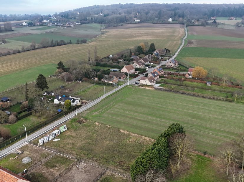 In Amougies, een dorp waar het tempo nog bepaald wordt door de natuur en waar het Kluisbos bijna overal aanwezig lijkt, liggen twee prachtig gelegen b
