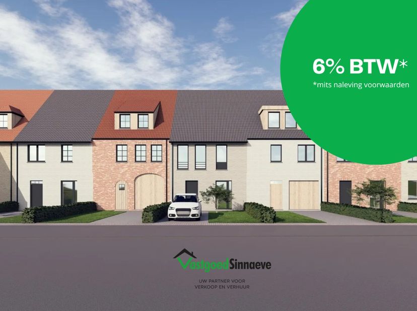 Ontdek project "Vaertzicht", een kleinschalig en kwalitatief woonproject bestaande uit moderne woningen, gelegen langs de Brugsevaart 32 te Nieuwpoort