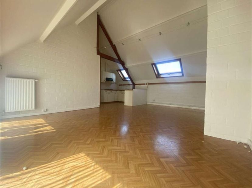Aantrekkelijk appartement met 1 slaapkamer (+/- 51m²) gelegen in het hart van Basècles, dicht bij alle voorzieningen.<br />
<br />
'De woning, op de 1