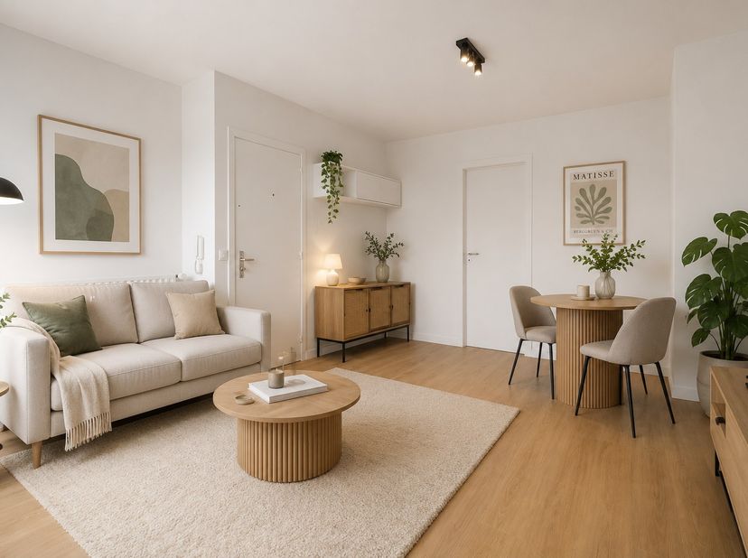 SINT-ANDRIES – STARTPRIJS – SCHITTEREND GERENOVEERD appartement (6e verd.) met TERRAS en UNIEK ZICHT op de omgeving. Wonen in balans : w.o. een inkom,