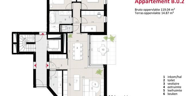 Appartement à vendre à Bert Leysenlaan 21, 2490 Balen