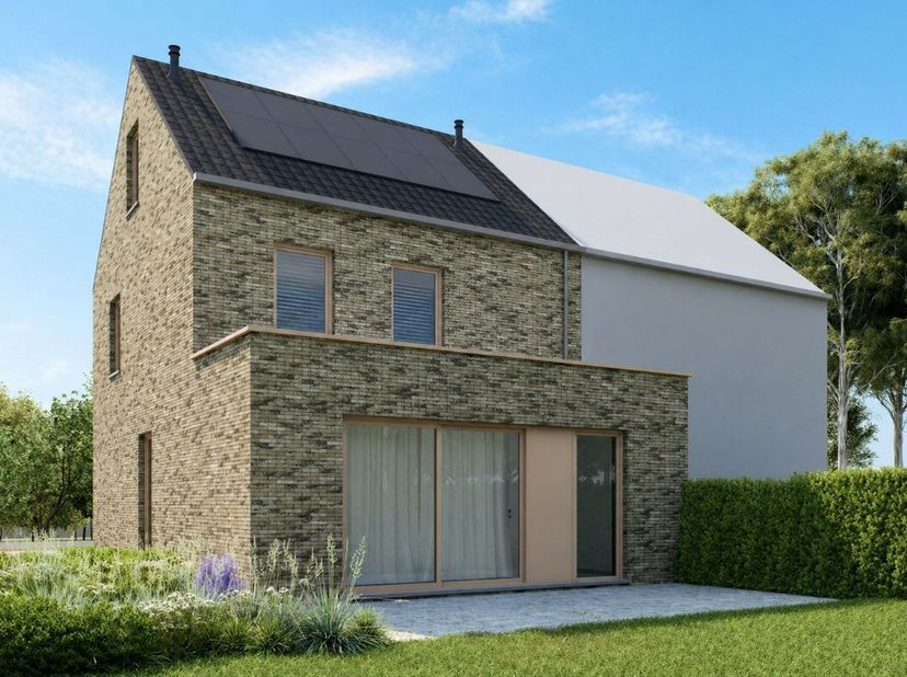 Deze nieuwbouwwoning (start werken voorjaar 2026) in de Laeremansstraat biedt een lichtrijke woonkamer met zicht op de achterliggende tuin, een plek w