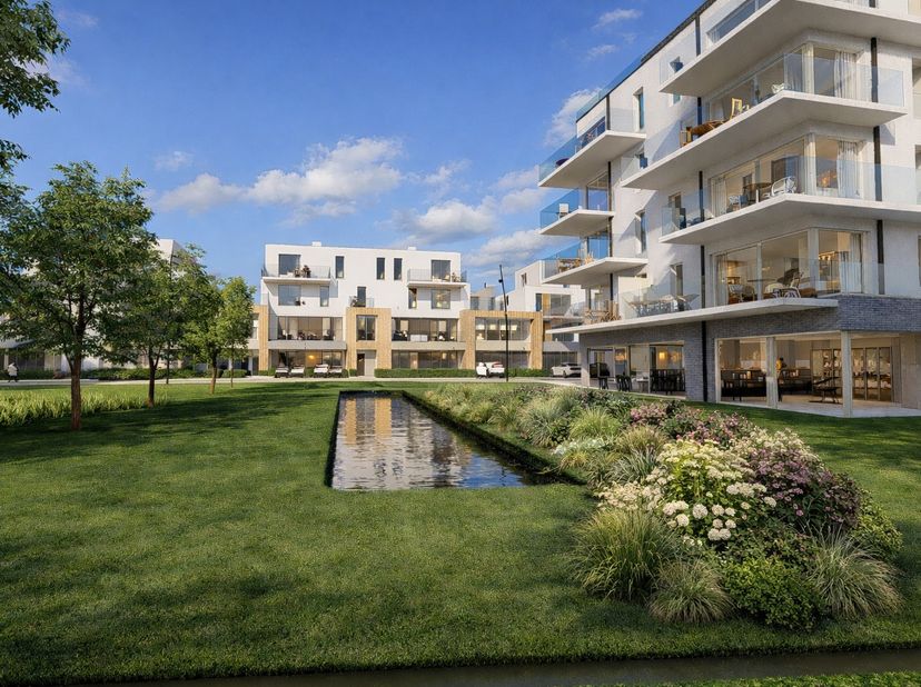 Découvrez notre nouvelle résidence à Boom, où chaque appartement d'une ou deux chambres est livré avec une finition de haute qualité. Chaque détail a