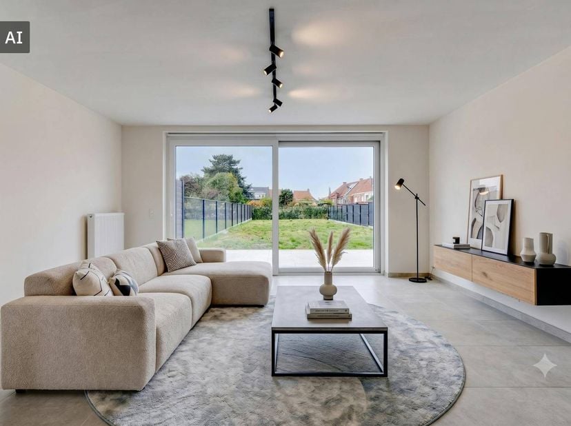 Ontdek deze karaktervolle, landelijke nieuwbouwwoning in Emelgem, deelgemeente van Izegem, gelegen op een perceel van 446 m² met alle moderne comfort.