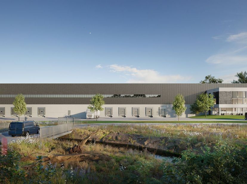 Fantastisch gelegen logistieke bedrijfsgebouw bestaande uit 15.664 m² opslagruimte met een mezzanine van 1.120m² in combinatie met 641 m² kantoren te
