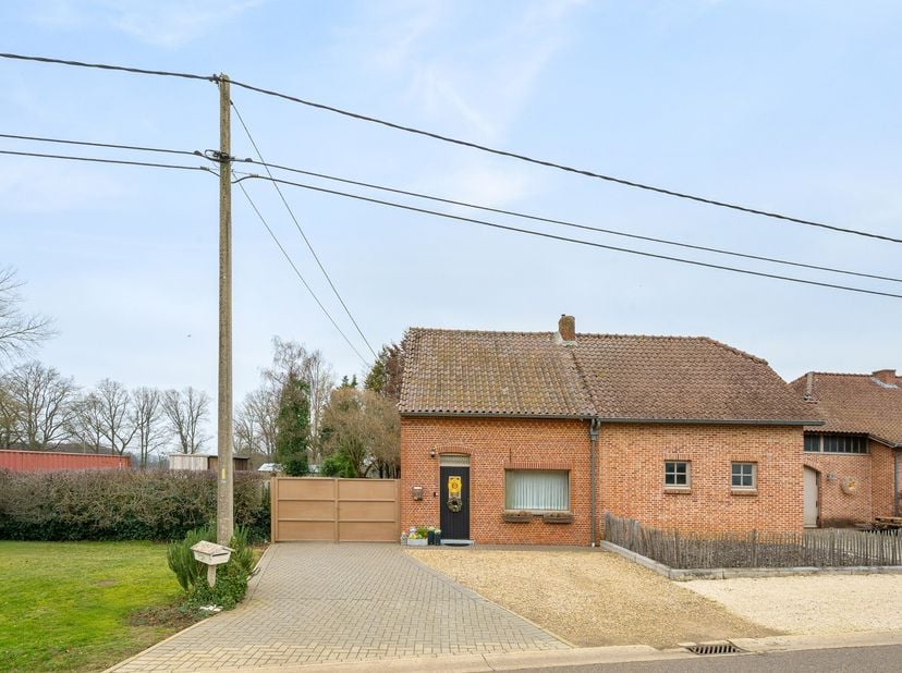 Ontdek deze halfopen bebouwing met een ruim perceel van 1.299 m², rustig gelegen in de Geneikenstraat te Lummen. Een interessante eigendom voor wie op