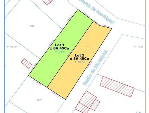                                         Terrain à vendre à Marchipont, € 55.000
