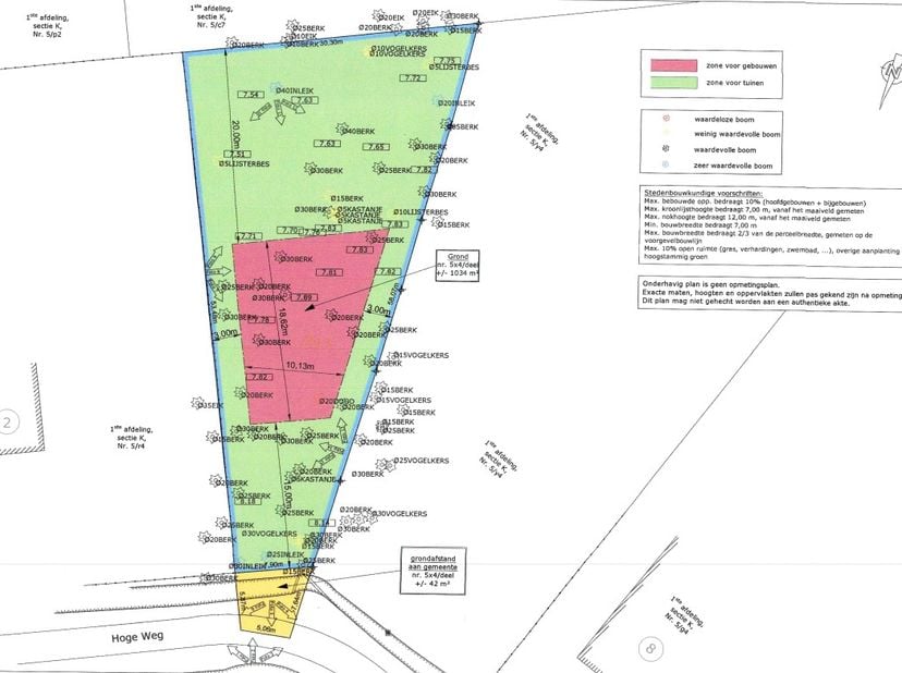 Bouwgrond voor open bebouwing ca.1034m² met ideale zonoriëntatie op het grensgebied met de gemeente Brasschaat<br />
<br />
Op zoek naar de perfecte p