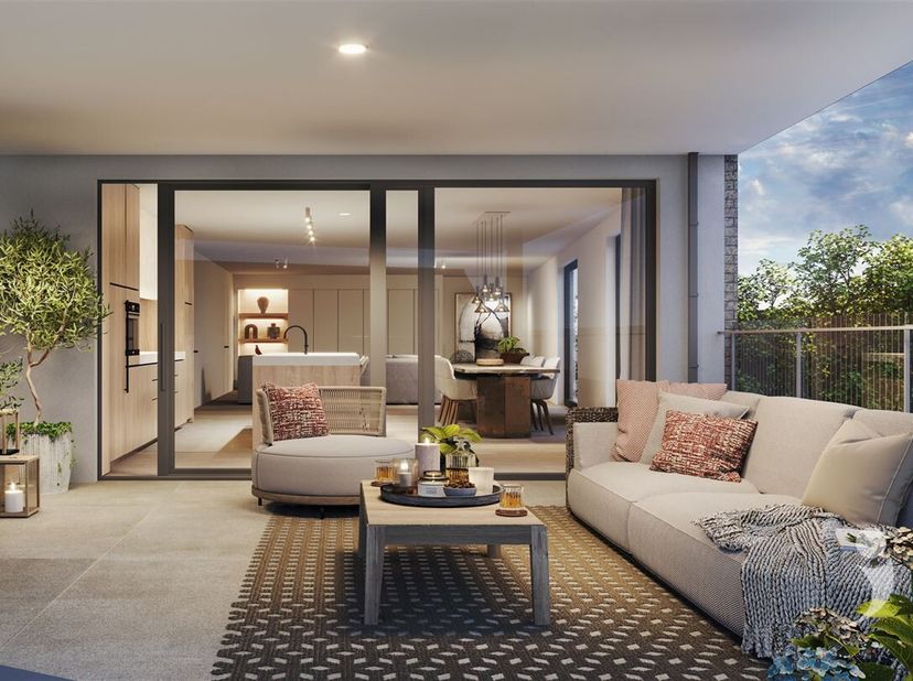 Bijzonder ruim en hoogwaardig afgewerkt appartement met 3 slaapkamers<br />
Ontdek dit moderne nieuwbouwappartement met 3 ruime slaapkamers, perfect v