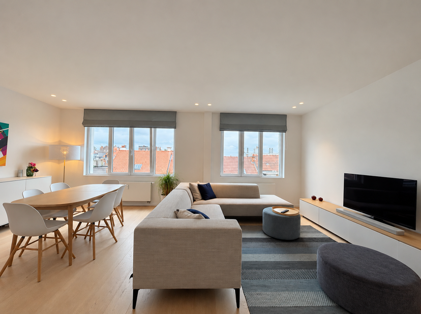 Appartement te huur in Rue Meyerbeer 71,
                    1190 Vorst