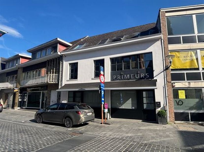 RUIM, LUMINEUS EN GOED ONDERHOUDEN DUPLEX-APPARTEMENT 105M² MET 2 SLAAPKAMERS EN ZUID-GEORIËNTEERD TERRAS.<br />
 1ste en 2de verdieping - ligging in