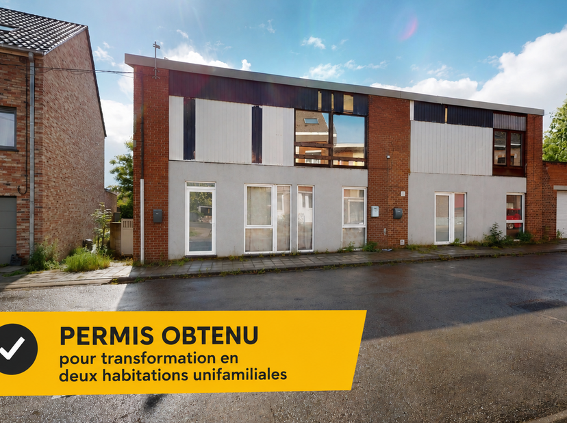 **AVIS AUX INVESTISSEURS ET PROFESSIONNELS DU BÂTIMENT**<br />
<br />
Le bâtiment se trouve sur 7033 CUESMES à proximité de Mons.<br />
<br />
ACTUALI