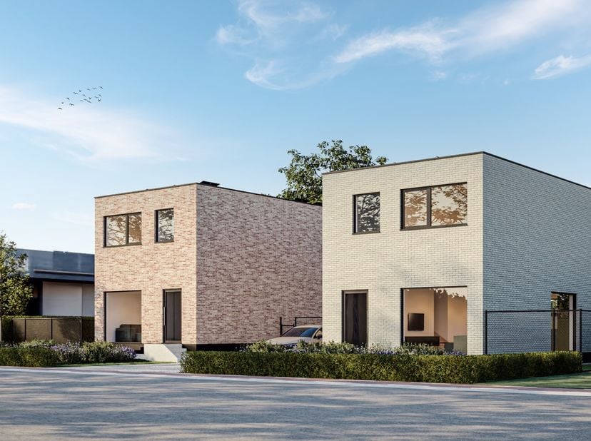 Op de Aarschotsesteenweg in Begijnendijk lanceert KEPLER twee uiterst energiezuinige open woningen, waarin modern wonen, hoogwaardige afwerking en een