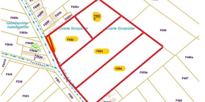 Grond te koop in Holstraat ., 9940 Ertvelde