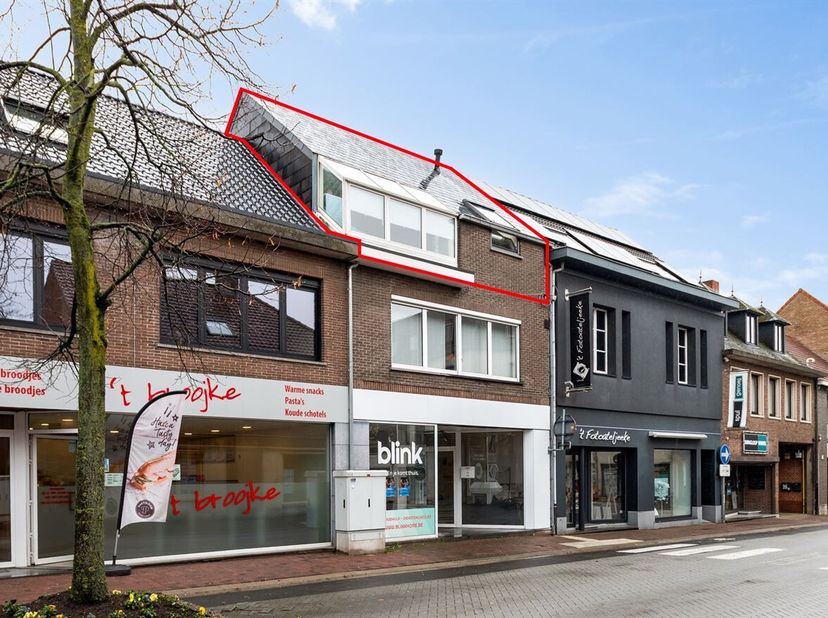 Ideaal voor starters ! <br />
Ruim, licht appartement van ca 116 m² in het centrum van het gezellige Beerse, met een terras oost/zuid georiënteerd.<br