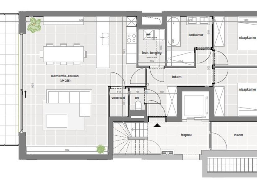NIEUW TE KOOP IN KUURNE<br />
<br />
Ontdek Residentie De Vlashalm in Kuurne,&amp;nbsp;een uniek nieuwbouwproject met 14 ruime appartementen, elk met een