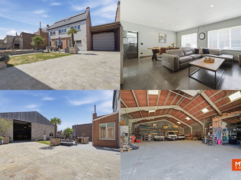 Dit pand combineert drie zaken die je zelden samen tegenkomt: een&amp;nbsp;instapklare&amp;nbsp;woning, een ruime&amp;nbsp;loods&amp;nbsp;én een&amp;nbsp;centrumligging.