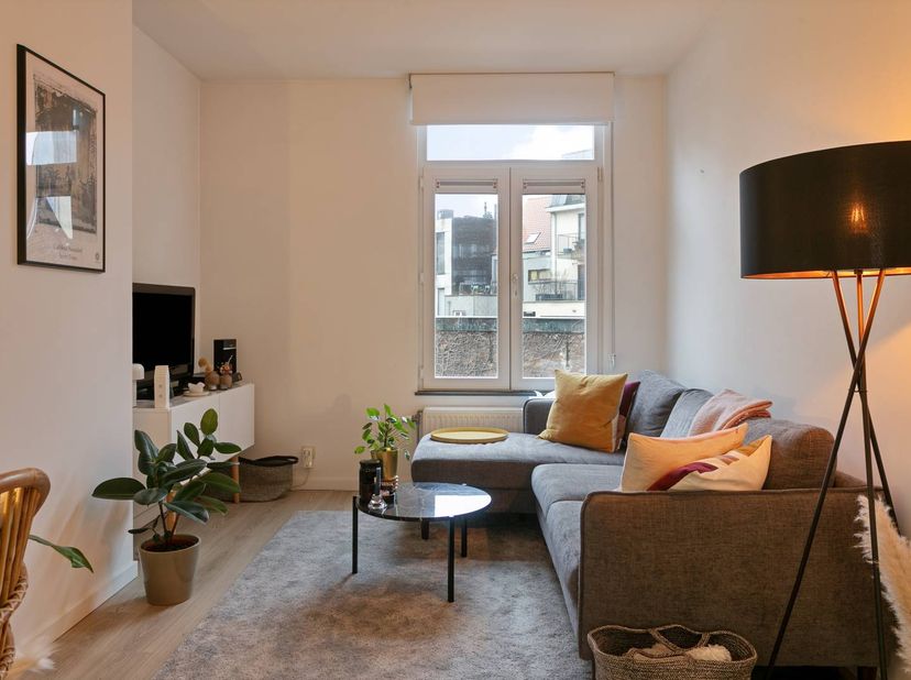 Cet appartement d'une chambre à vendre est situé dans le sud d'Anvers, un quartier animé avec de nombreux restaurants, cafés et boutiques à proximité.