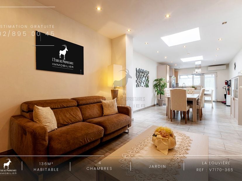 Referentie van het bureau: v7170-365<br />
*** VIRTUELE TOUR: https://envisite.net/vtour/fr/572s8d ***<br />
Prachtig huis gelegen op een steenworp af