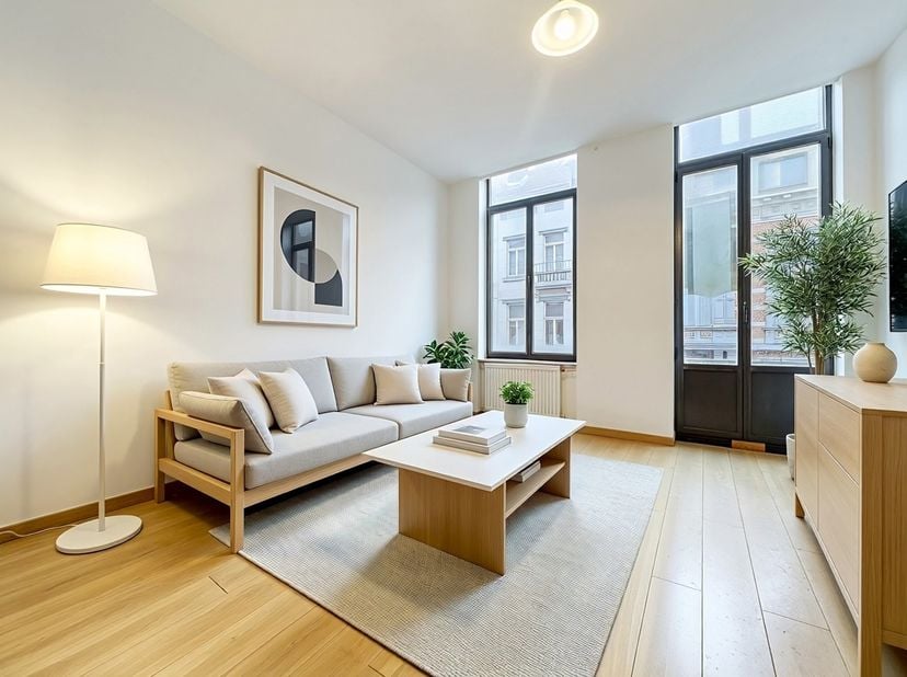 Appartement lumineux 2 chambres avec grand jardin – Quartier Européen à Ixelles<br />