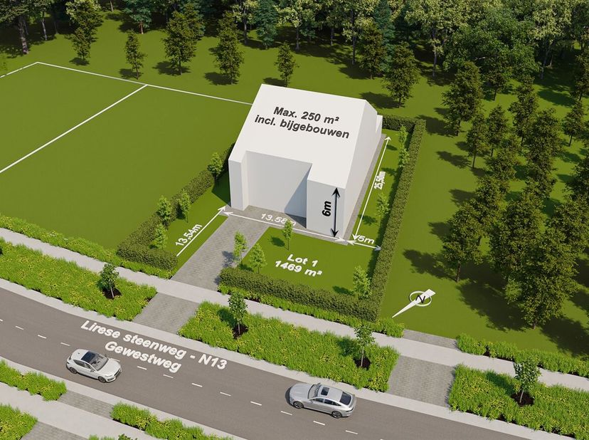 Unieke villagrond met gemeenschappelijk bos - Lierse Steenweg, Grobbendonk<br />
Deze uitzonderlijke villagrond biedt een perfecte combinatie van rust