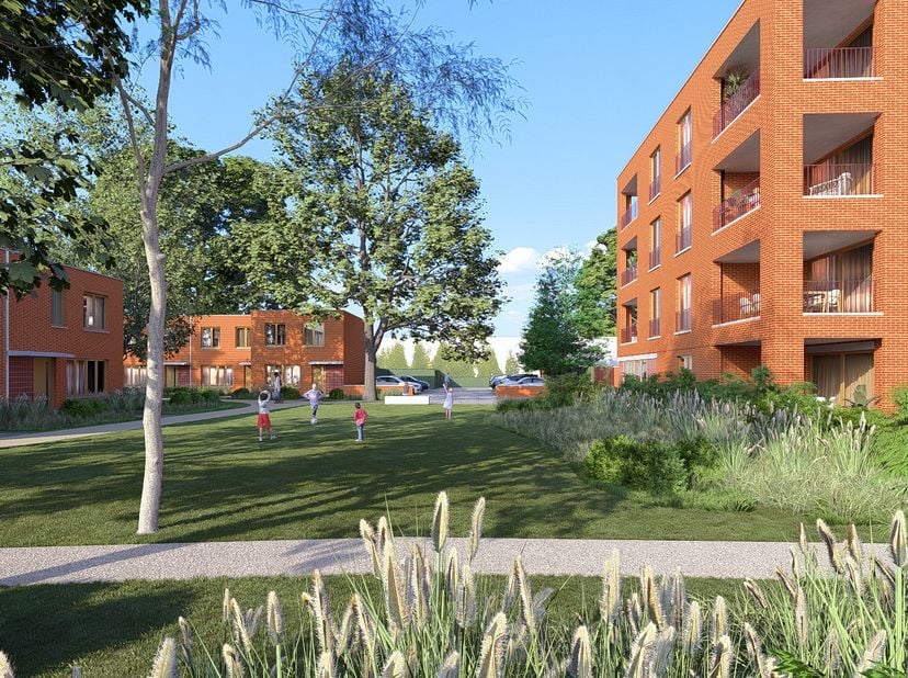 Ontdek nieuwbouwproject "Borsbeekse Hof" in Borsbeek , een unieke kans om te wonen op een heel centrale uitvalsbasis richting Antwerpen-centrum, Borge