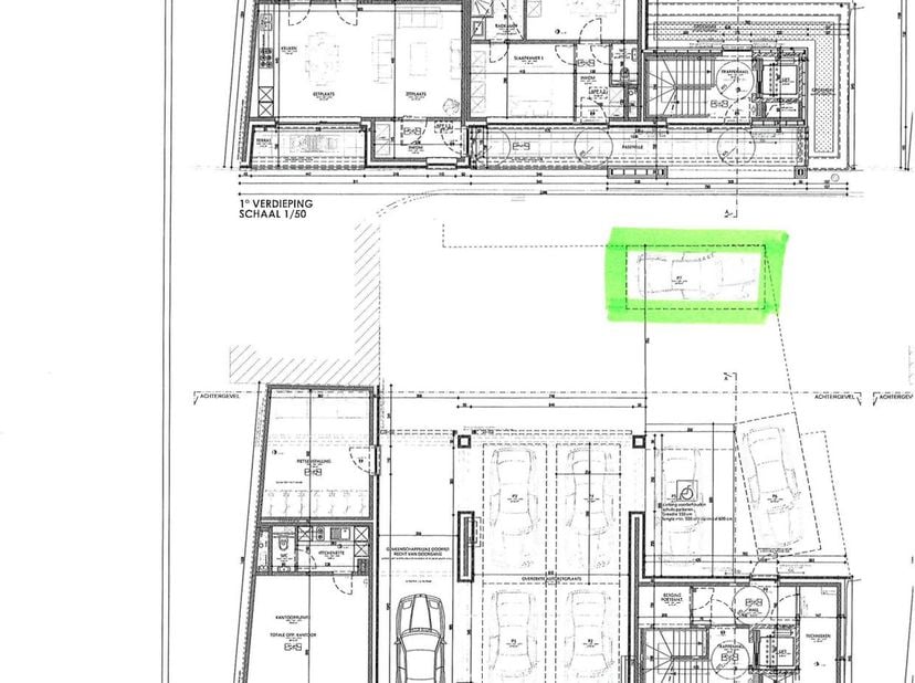 AUTOSTAANPLAATS -<br />
Autostaanplaats P7 in de Residentie Mochidis", gekadastreerd Wetteren, 3de afdeling, sectie F, nummer 1150 A P0008. <br />
<br