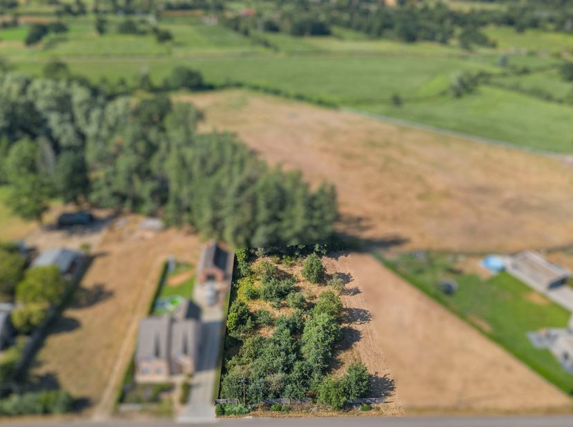 Deze uniek gelegen bouwgrond is geschikt voor een open bebouwing en heeft een straatbreedte van maar liefst 30 meter. De rustige, landelijke ligging m