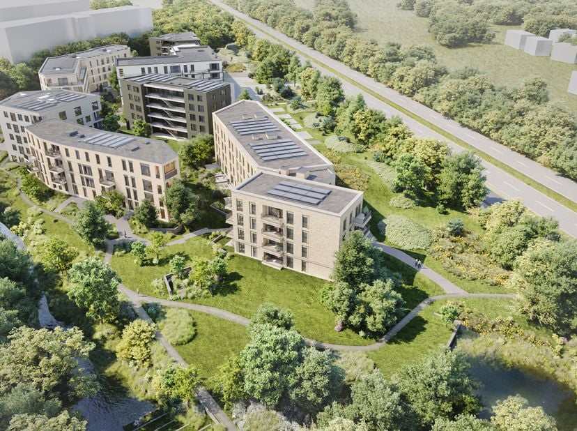 WOLUWE-SAINT-ETIENNE, à deux pas du Shopping de Woluwe et de l'UCL et à courte distance de l'Otan et de l'aéroport, magnifique APPARTEMENT NEUF (3ch/1