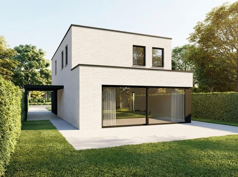 Wij stellen voor deze moderne en energiezuinige, nog op te bouwen, nieuwbouwwoning (lot 5 ), gelegen in de rustige Tapuitstraat in Sint-Eloois-Vijve