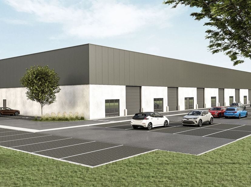 KMO-unit van 289,40 m² in het nieuwbouwproject De Steenbakkerij. Er zijn mogelijkheden om units samen te voegen.<br />
Verder kan er een conciërgewon